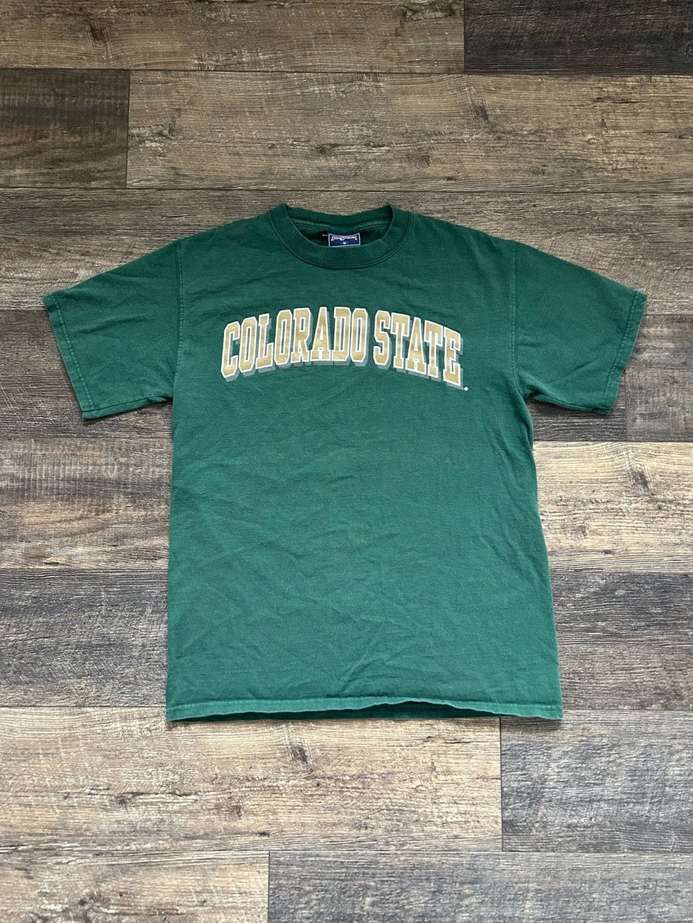 Vintage 90s Colorado State JanSport Men's Sz M College Green T-Shirt